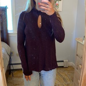 American eagle long sleeve with chest cut out